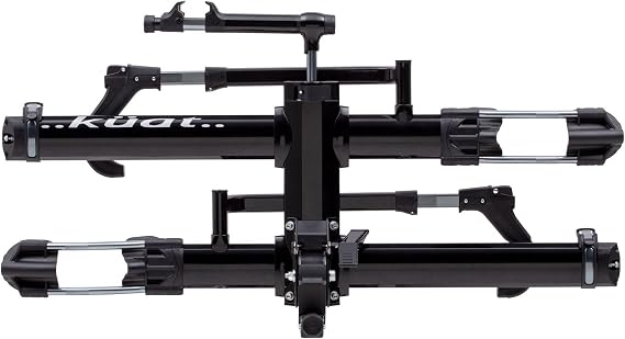 Kuat NV 2.0-1.25" - 2-Bike Hitch Rack | Robust 2-Bike Rack with Trail Doc for Riders & Cyclists, Rugged All-Metal Construction, E-Bike Compatible, Easy Installation