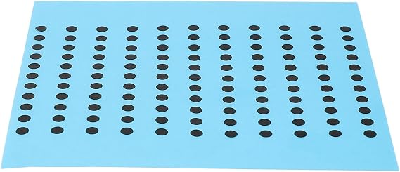 121pcs Remote Control Repair Tape Conductive Controller Key Pads for Circular Controller Button Pads Game Handle Electronic Button Repair Parts
