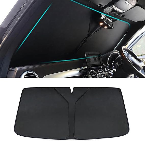 Fit for Geely Okavango 2023-2025, Windshield Sun Shade, Sun Shade for Car Windshield, Car Sunshades for Windshield, Portable