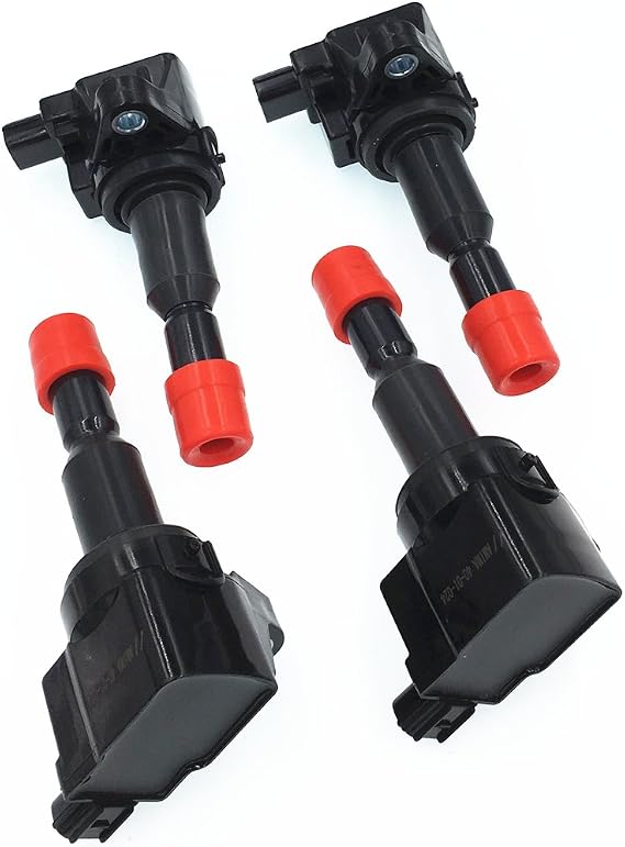 4Pcs Ignition Spark Coil Compatible for 2007 2008 Honda Fit 1.5L L4 OEM# 30520-RB0-003