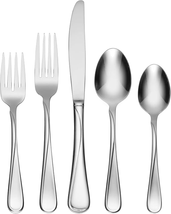 Oneida Flight 20-Piece 18/0 Silverware Set for 4, Flatware