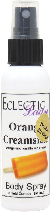Orange Creamsicle Body Spray, Double Strength, 2 ounces, Body Mist