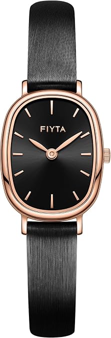 FIYTA Cocoa Series Women's Watch, 2-Hand Quartz, 21mm Oval, 3ATM, Ladies Watches, Elegant Gift for Women and Loved Ones