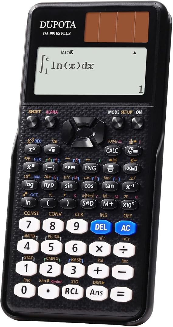 OA-991ES Plus Scientific Calculator 417 Functions 2-Line Display