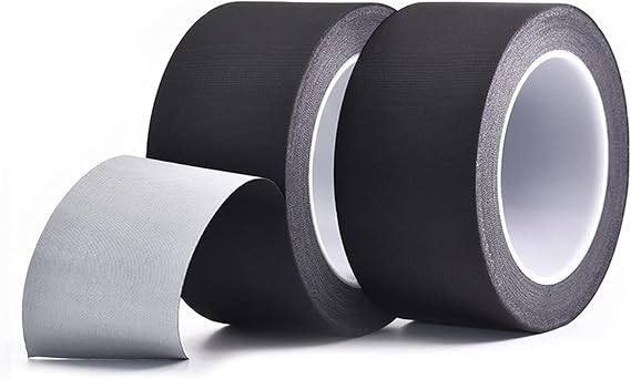 1PCS Black Acetic Acid Adhesive Tape Flame Retardant High Temperature Insulating Acetate Cloth Tape for LCD Repairing High Temperature Resistant Solvent Resistance Insulation Tape