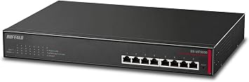 BUFFALO Multi-Gigabit 8 Port Business Switch (BS-MP2008)