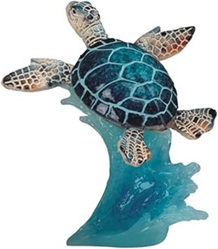 StealStreet SS-G-90140 5" Blue Sea Turtle Swimming - Collectible Figurine Statue