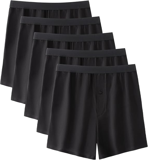 Mens Boxers Shorts Breathable Cotton Underwear Boxers For Men Pack