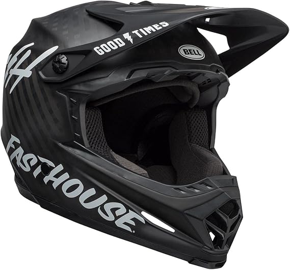 BELL Unisex's 9 MTB Full Face Helmet, Fasthouse Matte Black, X-Large/2X-Large