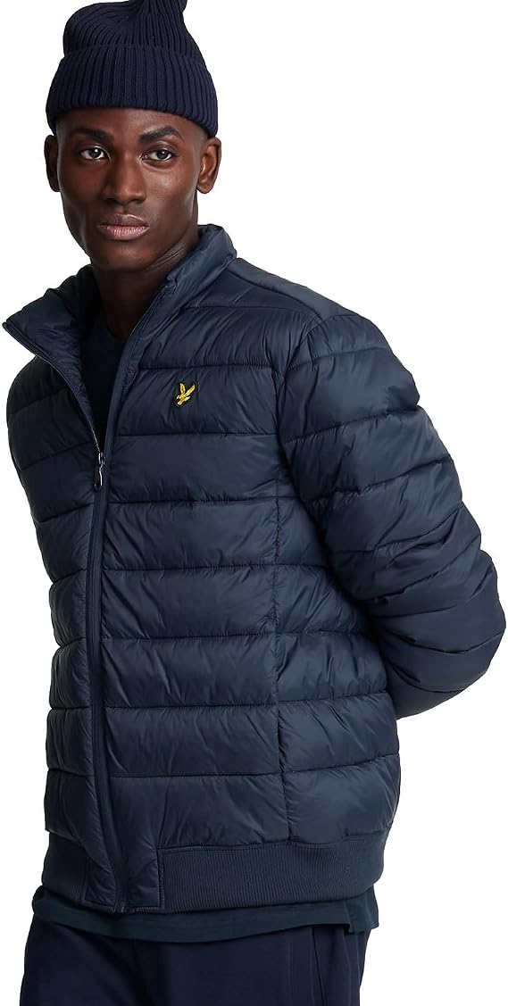 Puffer Jacket with Funnel Neck by Lyle & Scott