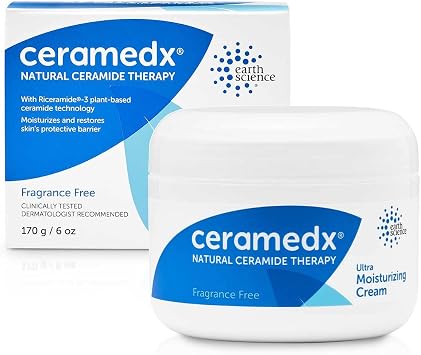Ceramedx - Ultra Moisturizing Natural Ceramide Cream Unscented for Dry, Sensitive Skin 6 oz. 2