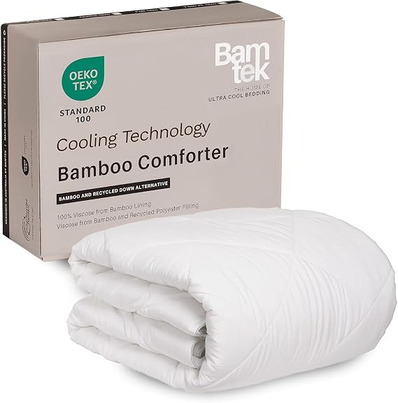 Bamboo Viscose Comforter King Size Down Alternative Duvet Insert