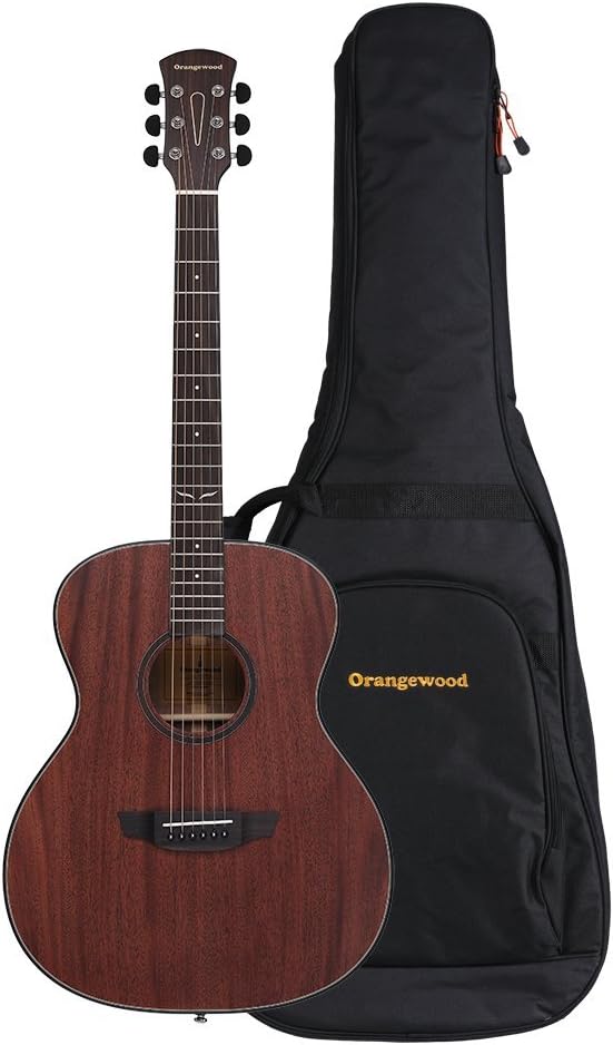 Orangewood Oliver Grand Concert Acoustic Guitar with Solid Mahogany Top