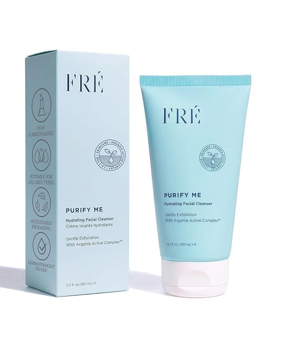 FRE Hydrating Facial Cleanser | Creamy Cleanser, Face Wash For Dry Skin & Moisturizing Face Wash | 5.07 fl. oz.
