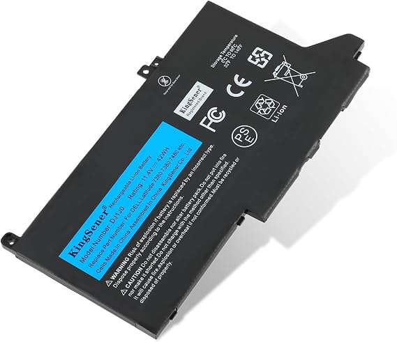 DJ1J0 Battery Replacement for Dell Latitude 7280 7290 E7280 E7290 13 7380 7390 E7380 E7390 14 7480 7490 E7480 E7490 Series DJ1JO P28S P28S001 451-BBZL PGFX4 ONFOH K8X0T 11.4V 42wh