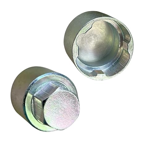 Locking Wheel Nut Key Fit For Land Rover Discovery 3/4 Range Rover "T" OEM:KBM500180,Replacement Security Master Anti theft Locking Wheel Nut Key