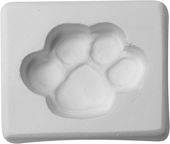 Paw Print Casting Mold