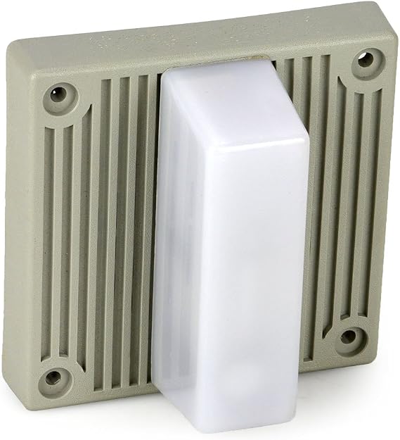 Wheelock MT4-115-WH-VNS Multitone Electronic Horn & Vertical Strobe 120 Vac 15 Rated No Lettering White