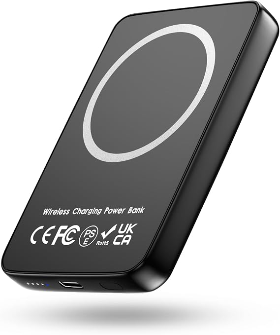 Miady Magnetic Portable Charger Power Bank for iPhone 10000mAh,