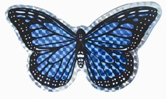 StealStreet 52067 Butterfly Decorative Screen Refrigerator Magnet, 5.5", Blue