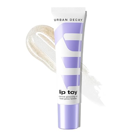 Urban Decay Lip Toy pH Staining Lip Oil Gloss with Hyaluronic Acid | Long-lasting pH-reactive Stain, Hydrating Lip Oil Flavored Gloss, Complements Natural Lip Color, Non-drying, Non-sticky