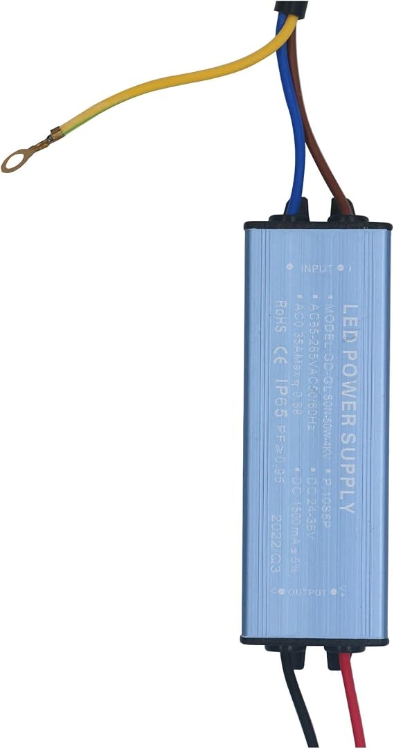 NISZA LED 50W Outdoor Waterproof LED Driver 85-320V Supply Constant Current Voltage Control Lighting Transformer Adapter Converter