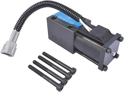12V Solenoid Valve Coil Replacement for Mitsubishi Caterpillar Forklift Truck FDG10-30N L01 L02 Part# 91A2830010, 91A28-30010