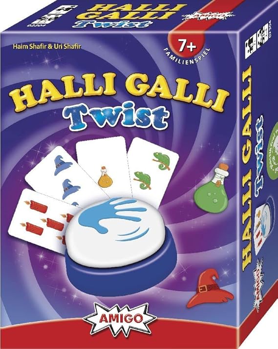 AMIGO 02304 Halli Galli Twist Family Game Multi-Coloured