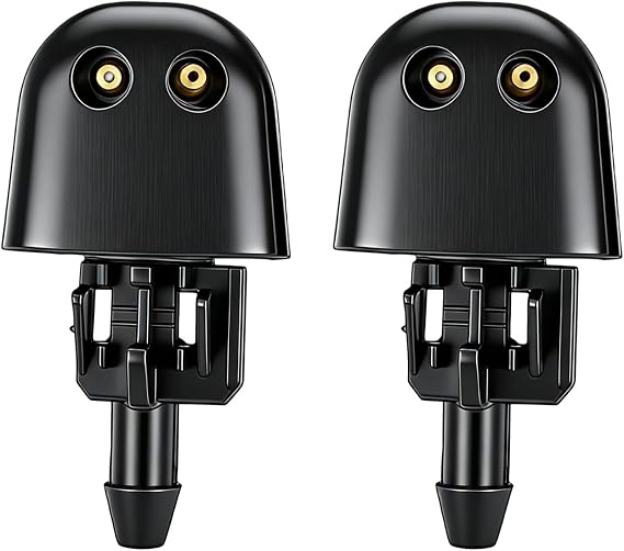 2Pcs Windscreen Washer Jet Windshield Nozzle Jet Sprayers Compatible with Vivaro J7 F7 2001-2014 93160047
