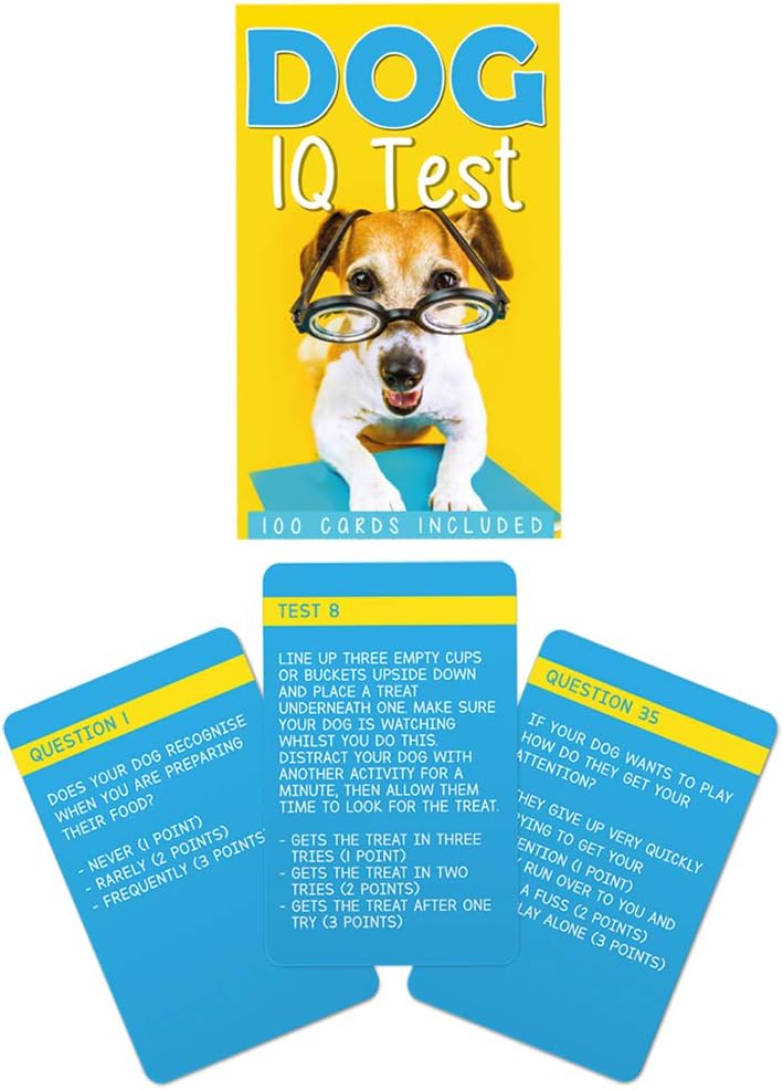 Gift Republic GR490091 Dog IQ Test