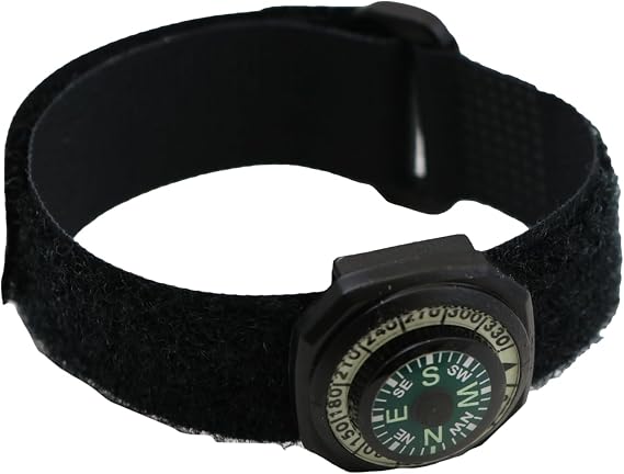 Coghlan's Compass Wrist, Adjustable Strap Navigation Tool for Hiking, Camping, Survival & Orienteering
