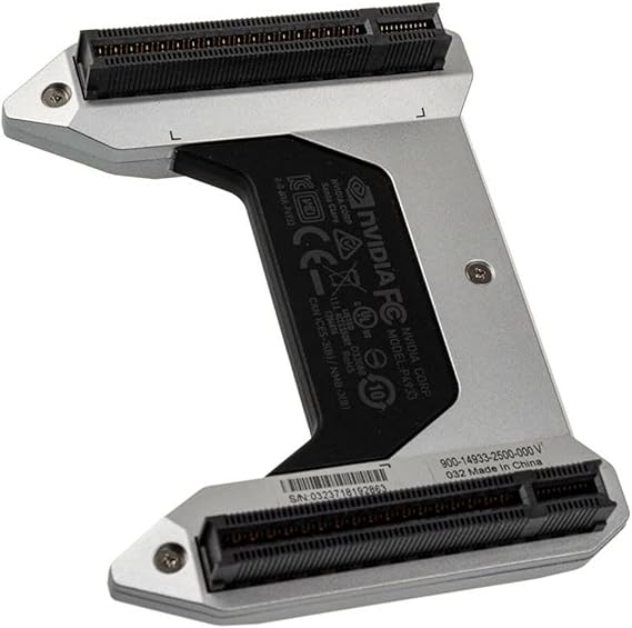 NVIDIA GeForce RTX NVLink ブリッジ 4スロット 4ウェイ 81mm。