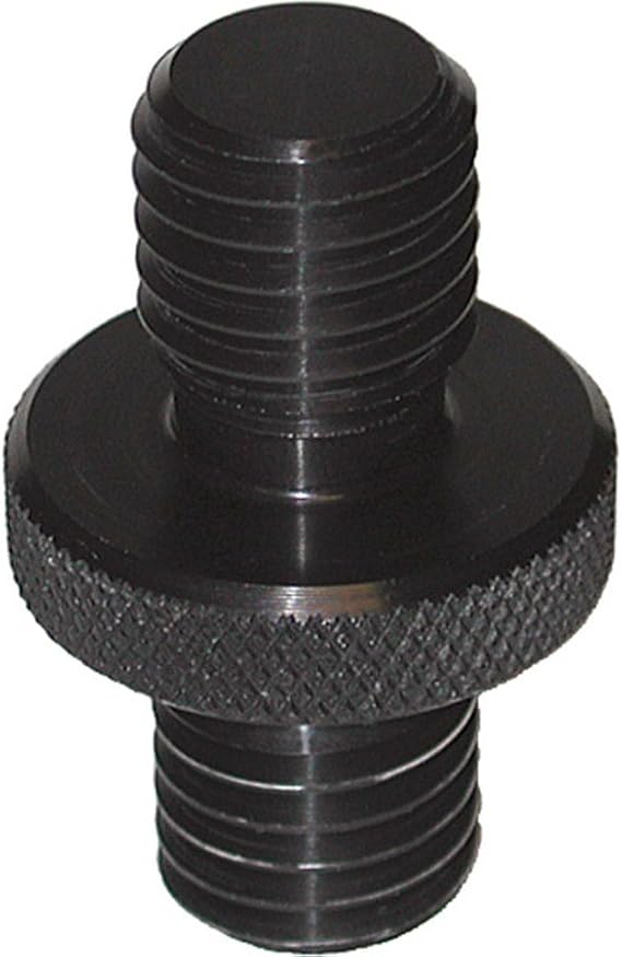 AdirPro Double Male Adapter - 1/4" Male to 1/4" Male Threaded Tripod Screw Adapter Double Head Stud Standard Mounting Thread Converter - Connect Camera to Tripod, Mic Stand (1 Piece)