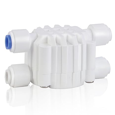 APEC Water ASO Auto Shut Off Valve Replacement Part, 0.25 Inch | Automatic Shut Off for APEC RO Systems, 1 Unit, Quick Connect, Lightweight, Easy Installation