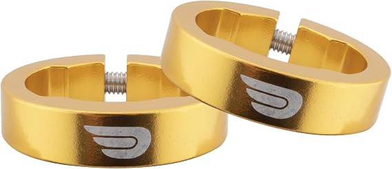 Pure Cycles Grippin Out Lock Ring Set Gold | cycling-equipment