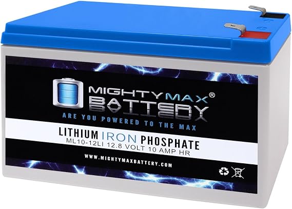 Mighty Max Battery 12V 10AH Lithium Replacement Battery for Celestron Power Tank
