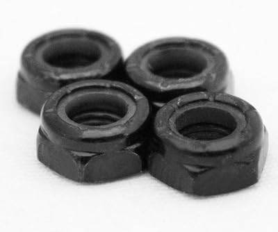 Dime Bag Hardware 4 Axle Nuts for Skateboard Longboard Trucks - Full Set of Dimebag Truck Lock Nuts 516 Standard