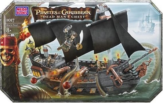 Mega Bloks Pirates of the Caribbean Black Pearl Ship Playset