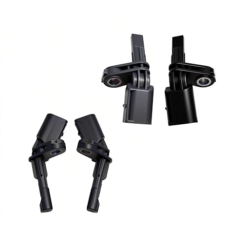1KD927807 ABS Wheel Speed Sensor Set of 4 Front Rear Left and Right Fits Volkswagen Jetta Golf GTI Passat CC Audi A3 Quattro TT Beetle and More
