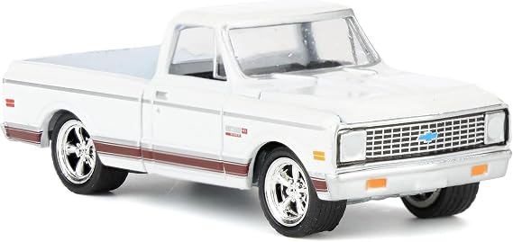 Greenlight 1/64 1972 Chevy C10 Cheyenne Short Bed Pickup Truck, Hobby Exclusive 30566