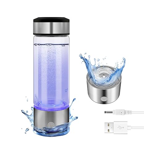Hydrogen Water Bottle,Portable Hydrogen Water Ionizer Machine, Hydrogenated Rich WaterHealth Cup Home Office Travel Use(Style 2)