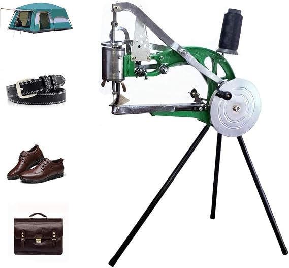 DIY Shoe Repair Machine Manual Shoe, Mending Sewing Machine Cobbler Shoe Repair Machine Cotton Nylon Line Sewing Machine