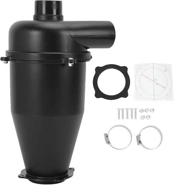 Cyclone Dust Separator, Industrial Collector Canister Dust Control System with Sealing Ring, for Wet Dry Vacuum Cleaners