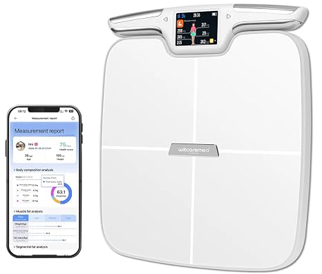 Smart body composition scale for weight and segmental body fat