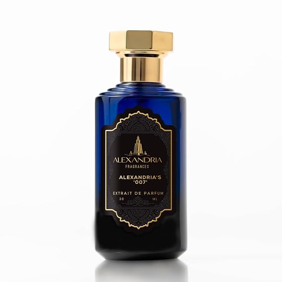 Alexandria Fragrances Alexandria's '007' Unisex Perfume - Long Lasting Eau de Parfum Nutmeg & Warm Spicy Accords - Luxury Woody Perfume Cologne for Daily Use - Perfect for Any Event - 30ml