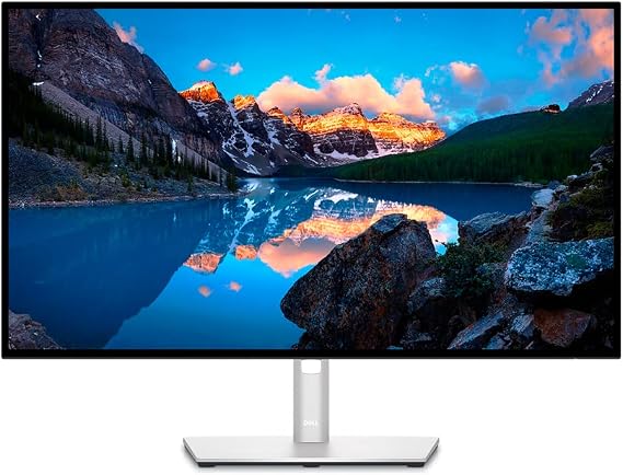 Dell U2723QE UltraSharp 27 Inch 4K UHD (3840x2160) Monitor, 60Hz, IPS, 5ms, 98% DCI-P3, HDR400, 3x USB-C, 2x DisplayPort, HDMI, 5x USB, RJ45, Silver