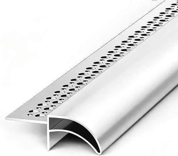 Drip Cap Outdoor Drip Edge 2 3 4 6 7 8 10 ft, Extra Long Rain Diverter for Roof & Wall, Paintable Water Drainage Profile, Window Stop Rainwater Backflow(W30mm(1.2"),L1.5ft(46cm))
