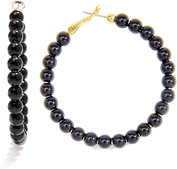 ZENZII Pearly Hoop Earring