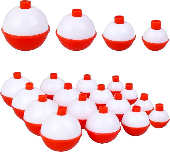 Fishing Float Bobbers Set High Visibility Weighted Design for Anglers Gear | 15/16PCS fishing float bobbers set with ABS and foam material,weighted design,multiple sizes for freshwater saltwater angling