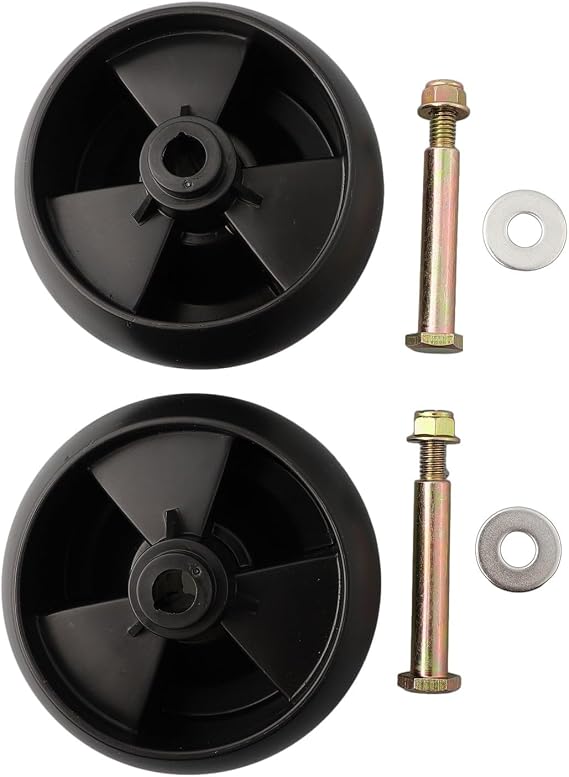 5 Inch Lawn Mower Deck Wheels Compatible with For Cadet 42 50 54 Decks Replace 734-04155 for Murray For Troy-Bilt For Rover Models 13AK11CK712 2-Pack